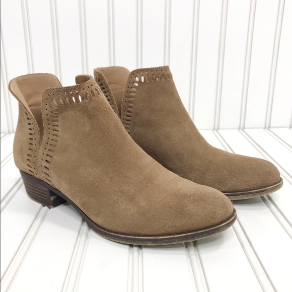 Lucky Brand Shoes - Lucky Brand Bustina Suede Ankle Booties Size 8